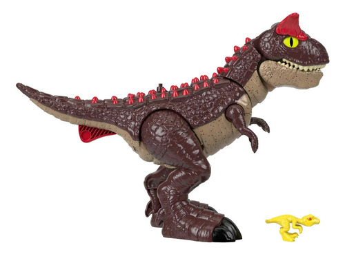 Imaginext Jurassic World Dinosaurio Carnotaurus Modo Defensa