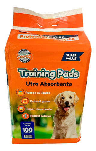 Training Pads Absorventes Para Mascotas 33*45cm X 100und