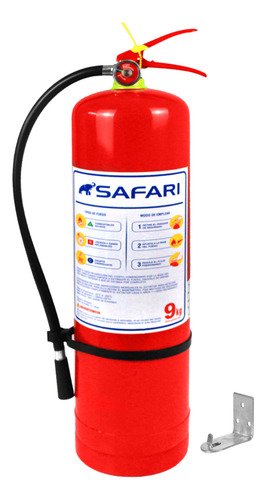 Extintor Safari Pqs 9kg -zfe-09
