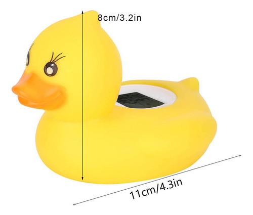Termómetro Doméstico Con Forma De Pato, Temperatura Del Agua