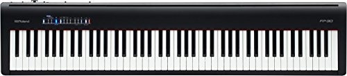 Roland 88 Notas Piano Digital Portátil, Teclas Negras (fp-