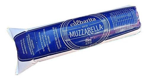 Bolsa Para Mozzarella Cilindro 5k 19x60 Blanca Lisa X100 Un