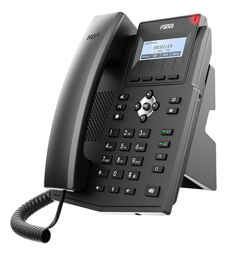 Telefone Ip Fanvil X1sp 2 Linhas Sip Poe Com Áudio Hd