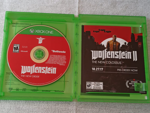 Wolfenstein Two Pack The New Order The Old Blood Xbox One