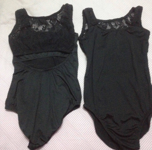 Leotard Negro Para Ballet