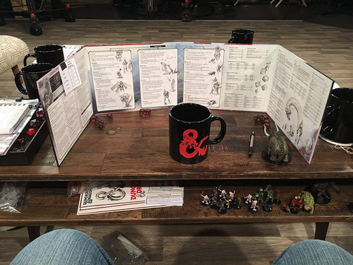 5th Rpg - Pantalla Dm De Dungeon Masters - Reencarnado (quin