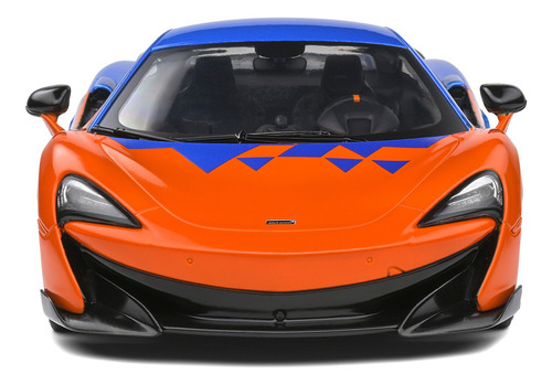 Miniatura Mclaren 600lt 2019 F1 Tributo Livery 1:18 Solido Cor Laranja-claro