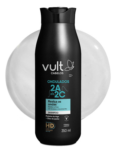 Kit 3 Shampoo Cabelos Ondulados Cacheados 2a 2b 2c Vult