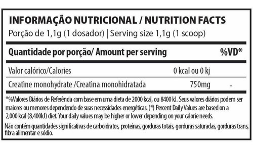 Creatina Monohidratada Under Cret 60g Limão Under Labz