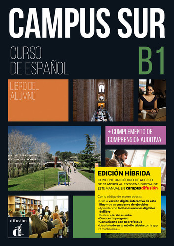 Libro Campus Sur B1 Edicion Hibrida Libro Del Alumno - Aa...