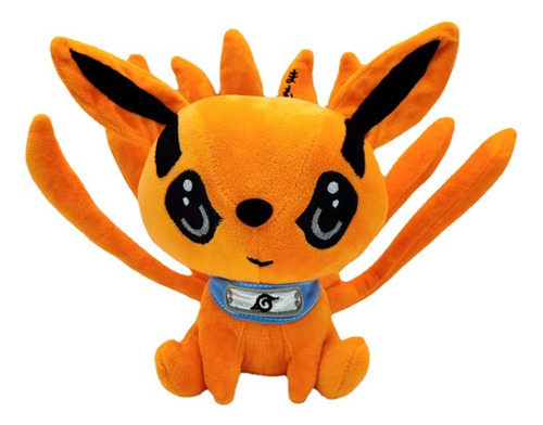 Naruto Uzumaki Kyuubi Kurama Nine Tales Fox Muñeca Peluche 