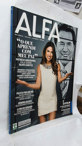 Revista Alfa Agosto De 2013 - Patrícia Abravanel