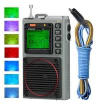 Comprar Radio De Onda Corta Portátil Con Bluetooth Y 7 Colores Retro