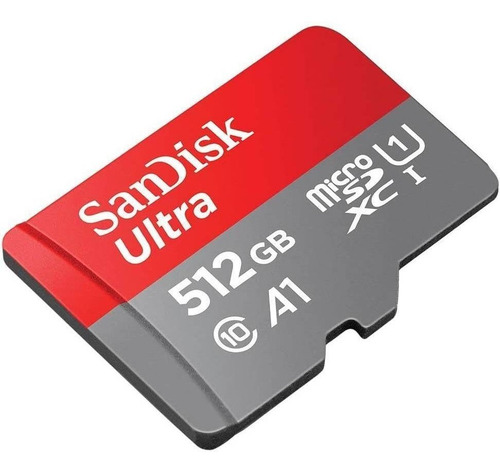 Imagen 2 de 4 de Tarjeta De Memoria Sandisk De 512gb Microsdxc Uhs-i
