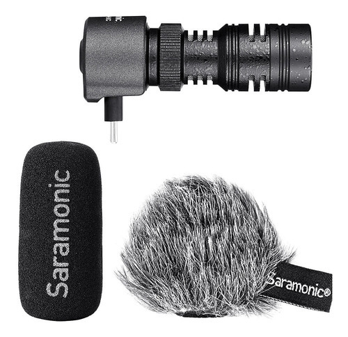 Microfone Direcional Condensador Saramonic Smartmic+uc