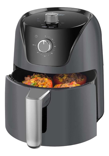 Freidora De Aire Oster Bioceramic Sin Aceite 4lt Air Fryer Color Negro 110V