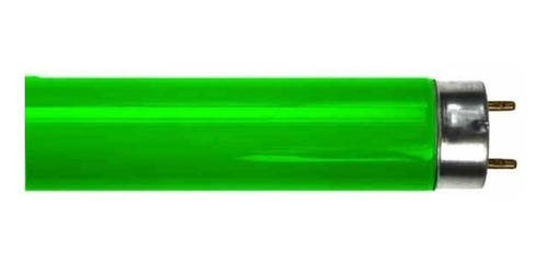 Tubo Fluorescente Color Verde 18w T8 F18t8/66 Osram - Zingg