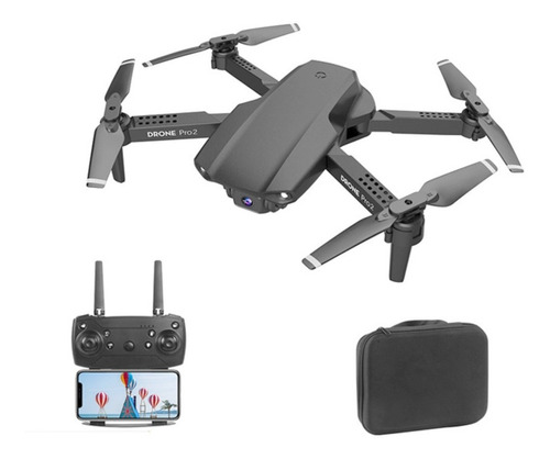 Drone Plegable Hd1080 Wifi Control Remoto + Bolso D8 