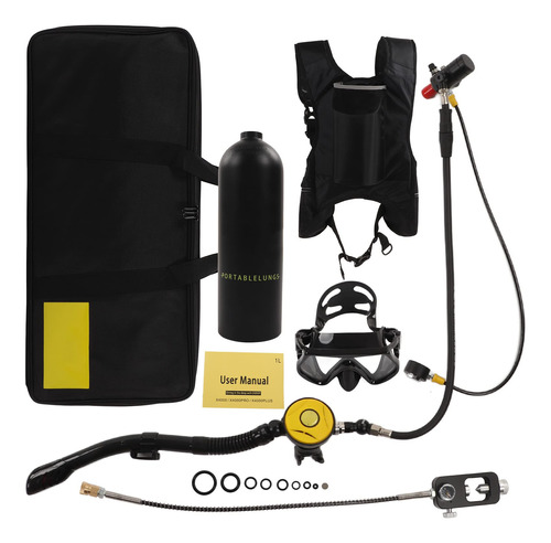 Dideep Kit Tanque Buceo Dispositivo Respiracion Subacuatica