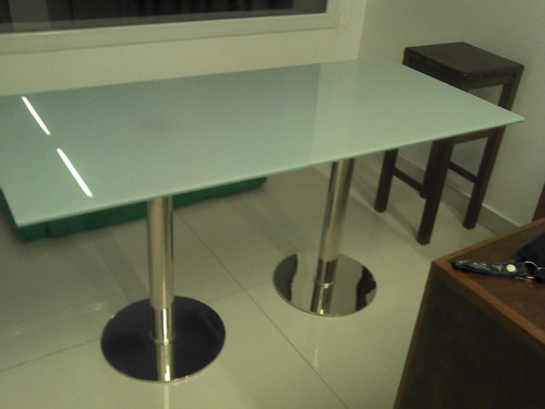 Mesa Vidrio Y Pegado Laser Uv