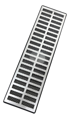 Ralo De Escoamento De Chuva Alumínio 15x50 Tela Saída 75mm
