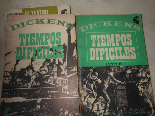 *  Charles Dickens - Tiempos Dificiles - 2 Tomos