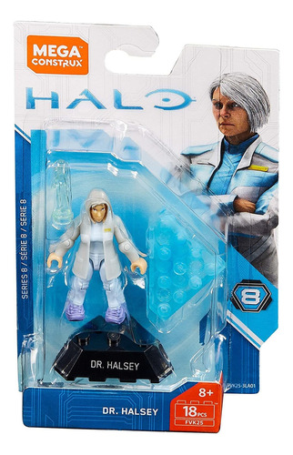 Construx Halo Heros Serie 12 Dr Halsey