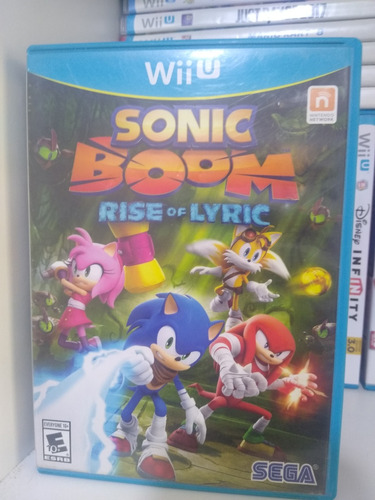 Sonic Boom Rise Of Lyric Nintendo Wii U, Original Usa Wiiu 
