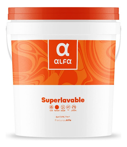 Pintura Superlavable 5gl