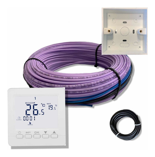 Kit De Losa Radiante Eléctrica Para Piso Flotante 