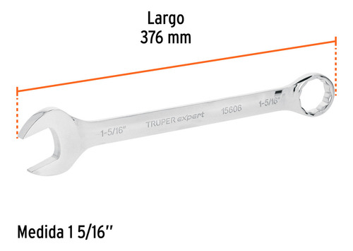 Llave Combinada Extralarga 1-5/16' X 376 Mm 15606