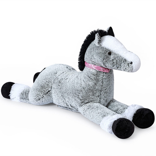 Encantador Animal De Peluche De Caballo Gigante, Juguete De