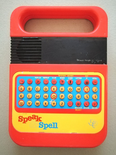 Computadora Didáctica Speak & Spell (no Sirve)2