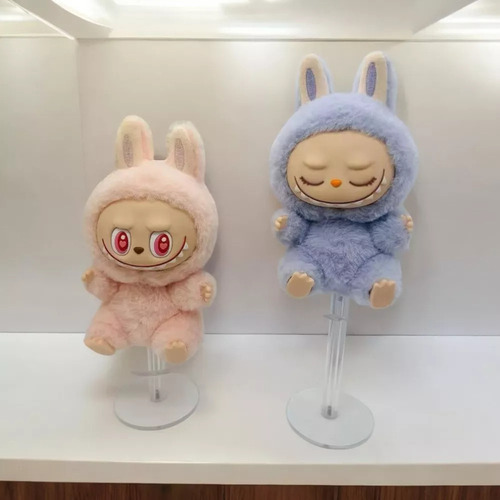 Labubu Monster Peluche Figura Bluey Macaron Have Seat 1pz