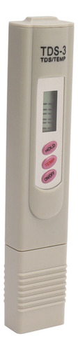 Medidor Portátil De Calidad Del Agua Digital De 3 Botones