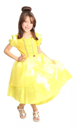 Vestido Infantil Princesa Cinderela Curto - Loja Moda Sunset - o melhor da  Moda Feminina.