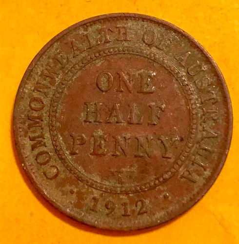 3 Monedas Antiguas Inglaterra Commonwealth Australia E India (Usado)
