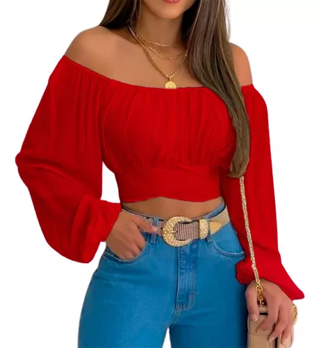 Blusa Roja | MercadoLibre 📦