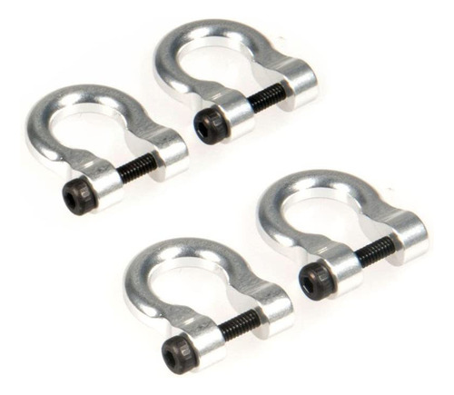 2 Par 1: 10 Aluminio Metal D-ring Grillete De Remolque Para