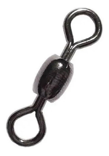 Girador Albatroz Crane Swivel Black Níquel Nº6/0 Cartela 5 U