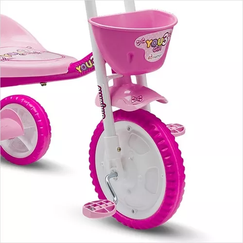 Motoca Triciclo Infantil - You 3 Girl - Nathor