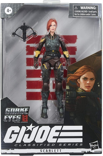 G.i. Joe Classified Series Snake Eyes Scarlett