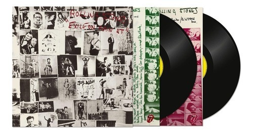 The Rolling Stones Exile On Main Street Vinilo Doble 2 Lp