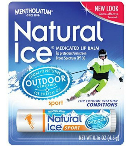 Mentholatum Protector Solar De Hielo Natural Y Protector De