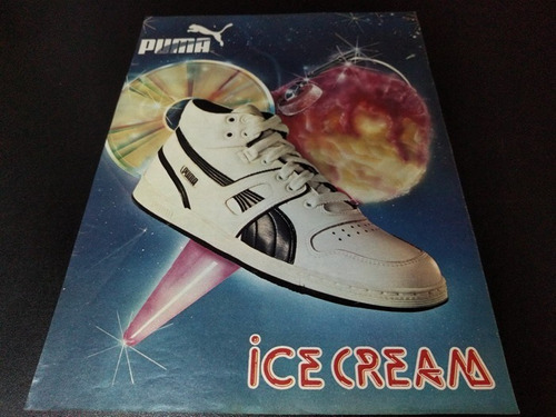 (pb357) Publicidad Clipping Zapatillas Puma Ice Cream * 1987
