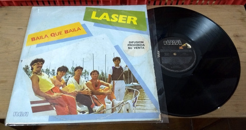 Imagen 1 de 2 de Laser Baila Que Baila 1985 Disco Vinilo Lp