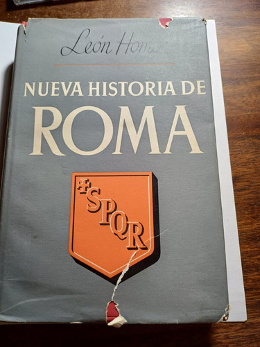 Livro: Nueva Historia De Roma - León Homo; 1960 - Espanha