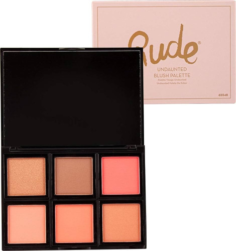 Paleta De Rubores Undaunted De Rude