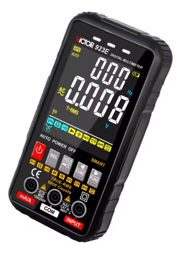 Multimetro Inteligente Victor 923e Pantalla Grande Eupro