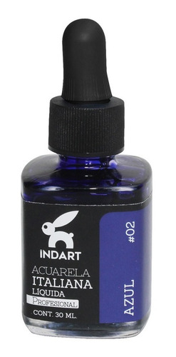 Imagen 4 de 4 de Acuarela Italiana Indart, Kit Colores Primarios 4 Pzs 30 Ml